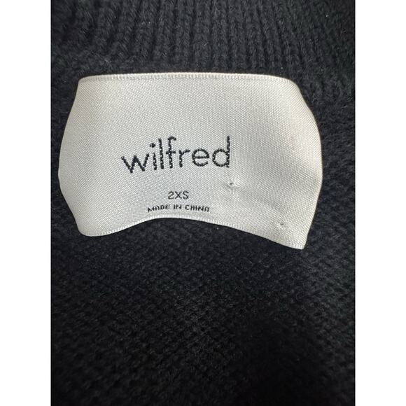 Wilfred Striped Sweater Women's Knit Collared Pullover Long Sleeve Classic - Picture 4 of 6